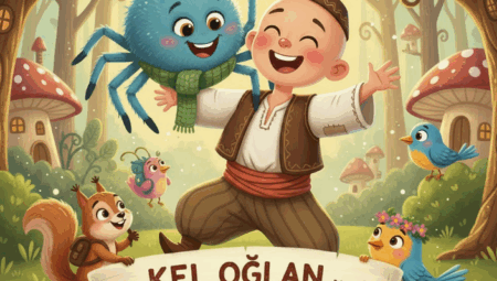 Kel Oğlan ve Dost Canlısı Örümcek Masalı