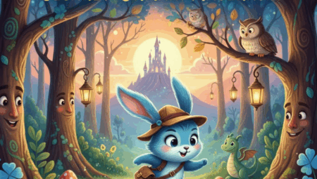 Küçük Tavşan Mavi’nin Cesaret Ormanı Macerası