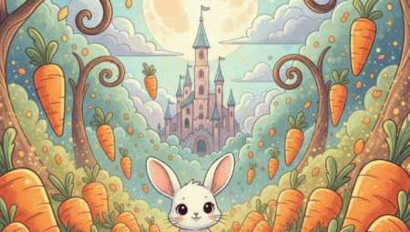 Küçük Tavşan ve Sihirli Havuç Bahçesi