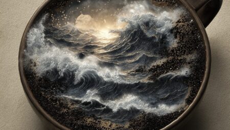 Kahve Falında Deniz Görmek Nedir? Derinlik ve Yeniliklerin Simgesi