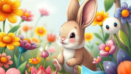 Küçük Tavşanın Renkli Dünyası