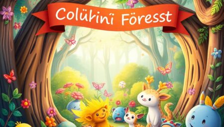 Renkli Rüya Ormanı ve Tatlı Arkadaşlar