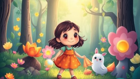 Nazlıcan ve Renkli Ormanın Gizemi