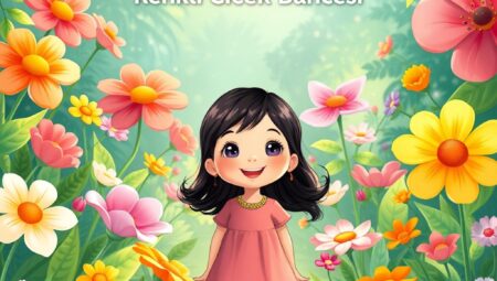 Nazlıcan ve Renkli Çiçek Bahçesi