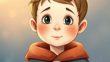 Minik Kel Oğlan ve Parlak Gümüş Düğmesi