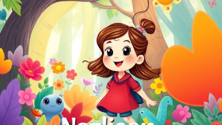 Nazlıcan ve Sihirli Ormandaki Renkler