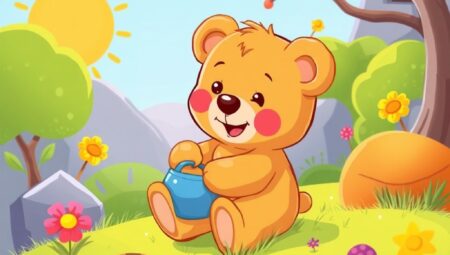 Minik Ayıcığın Renkli Macerası