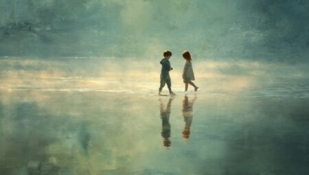 Çocuklarda nehir üzerinde yürümek rüyası görmek